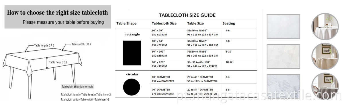 tablecloth size guide